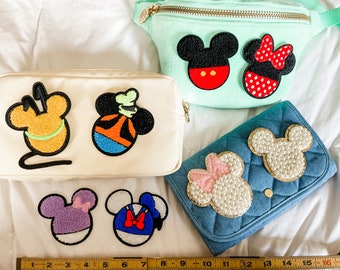 Disney Patches - Stoney Clover Lane Dupes - denim patches for jackets - Stick on patches - 3m patch