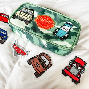 Parches de Disney Cars Parches adhesivos 3M para mochilas, loncheras, chaquetas, gorras, estilo Disney World Disneyland Disney Parks