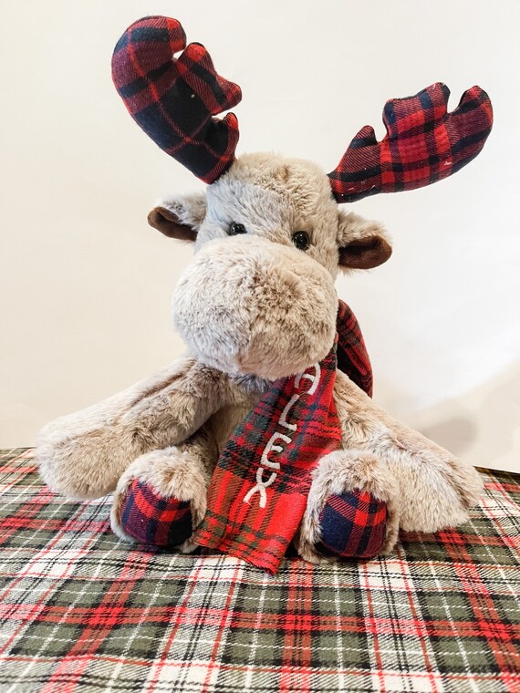 Stuffed christmas moose Clearance