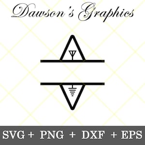 Sofortdownload!!! Ham Radio Design Split Design Kein Rufzeichen svg Blogger Logo Weihnachtsgeschenk für ihn svg, png, dxf, eps