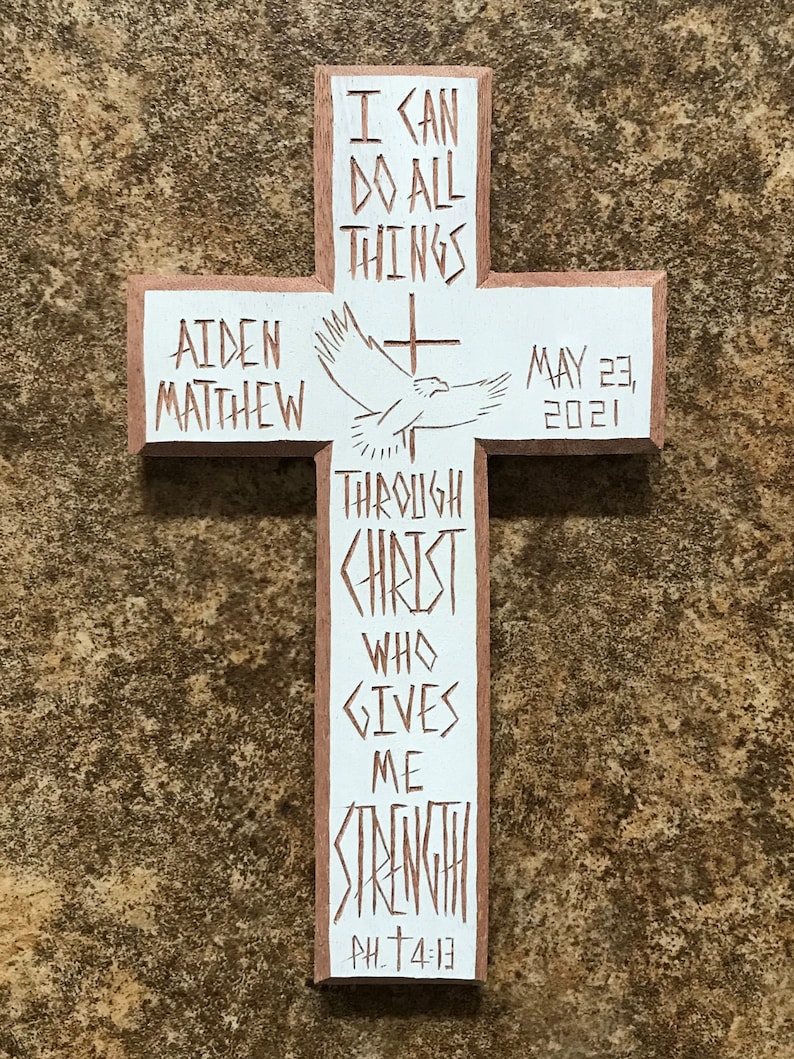 Personalized Confirmation Cross, Personalized Confirmation Gifts for Boys, Confirmation Boy Gift, Confirmation Cross, Teen Confirmation Gift 