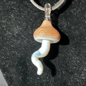 glass mushroom pendant