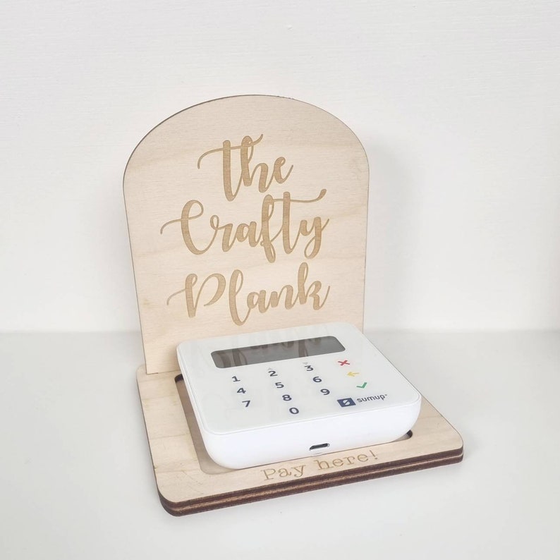 POS Sumup Dock Sumup Stand Card Reader Stand Small Business Etsy UK