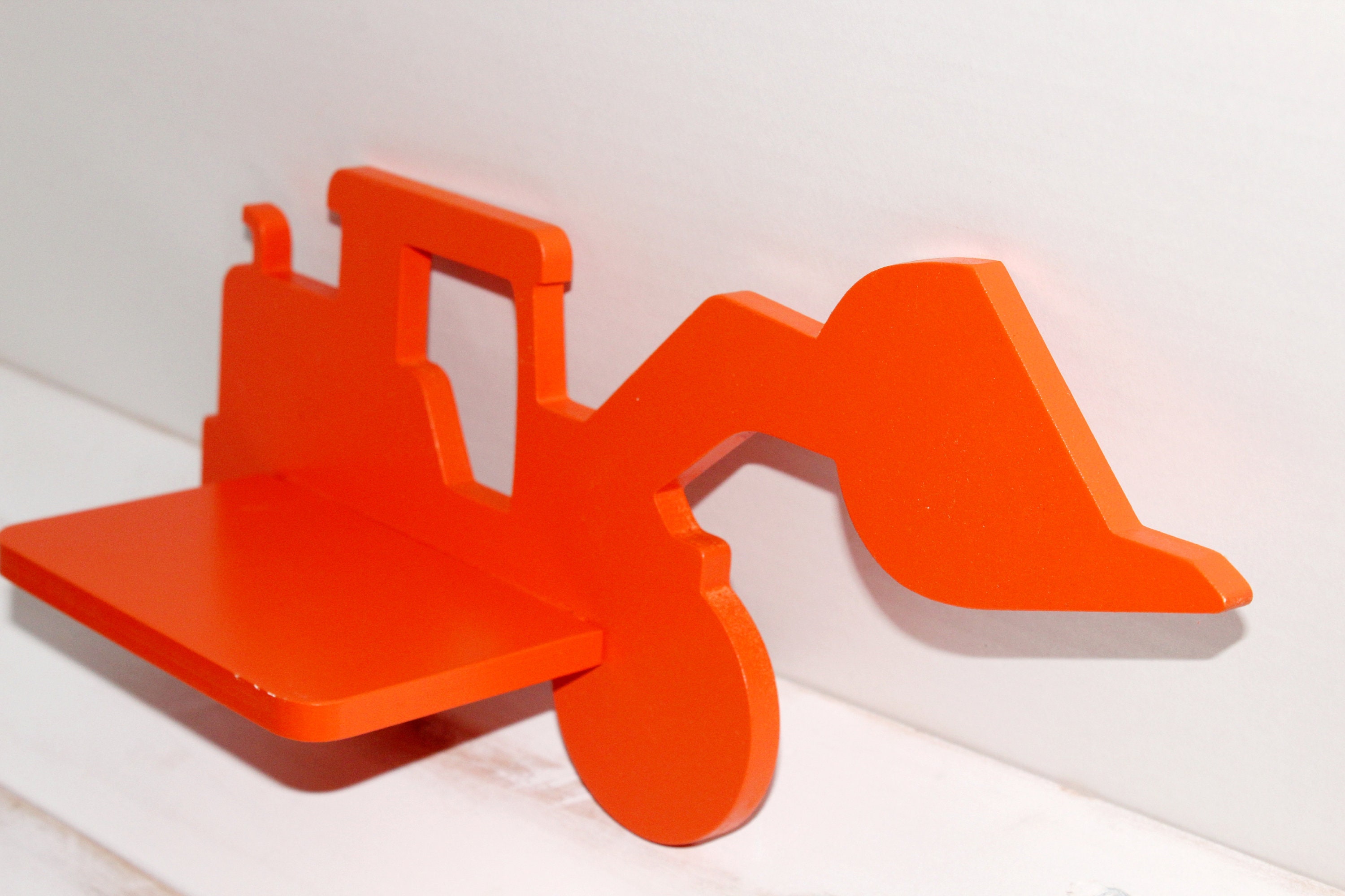 Childrens Shelf Digger Shelf Wooden Shelf Floating Shelf Etsy UK