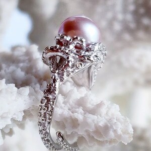 Octopus Pearl Ring