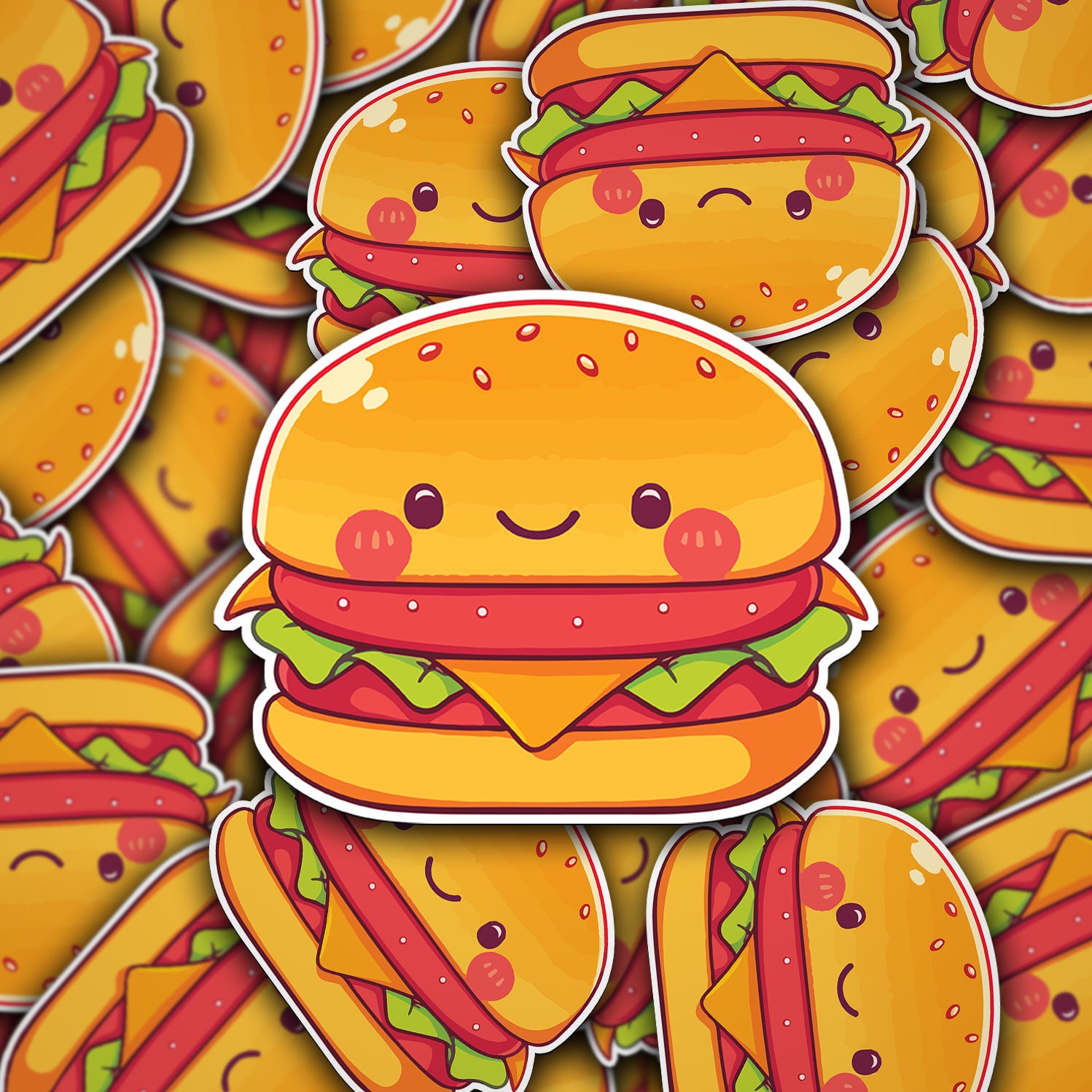 Papa Louie's Mayonnaise Burger Sticker for Sale by Bobflob1234