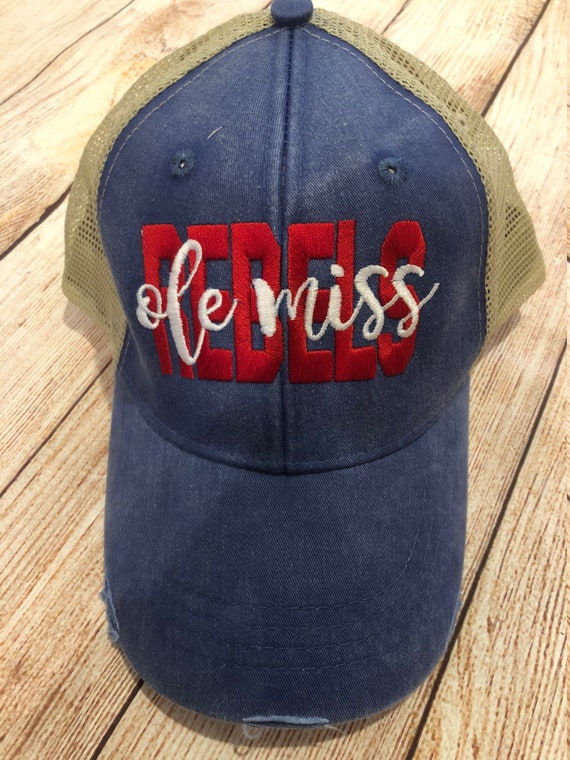 ole miss baseball hat