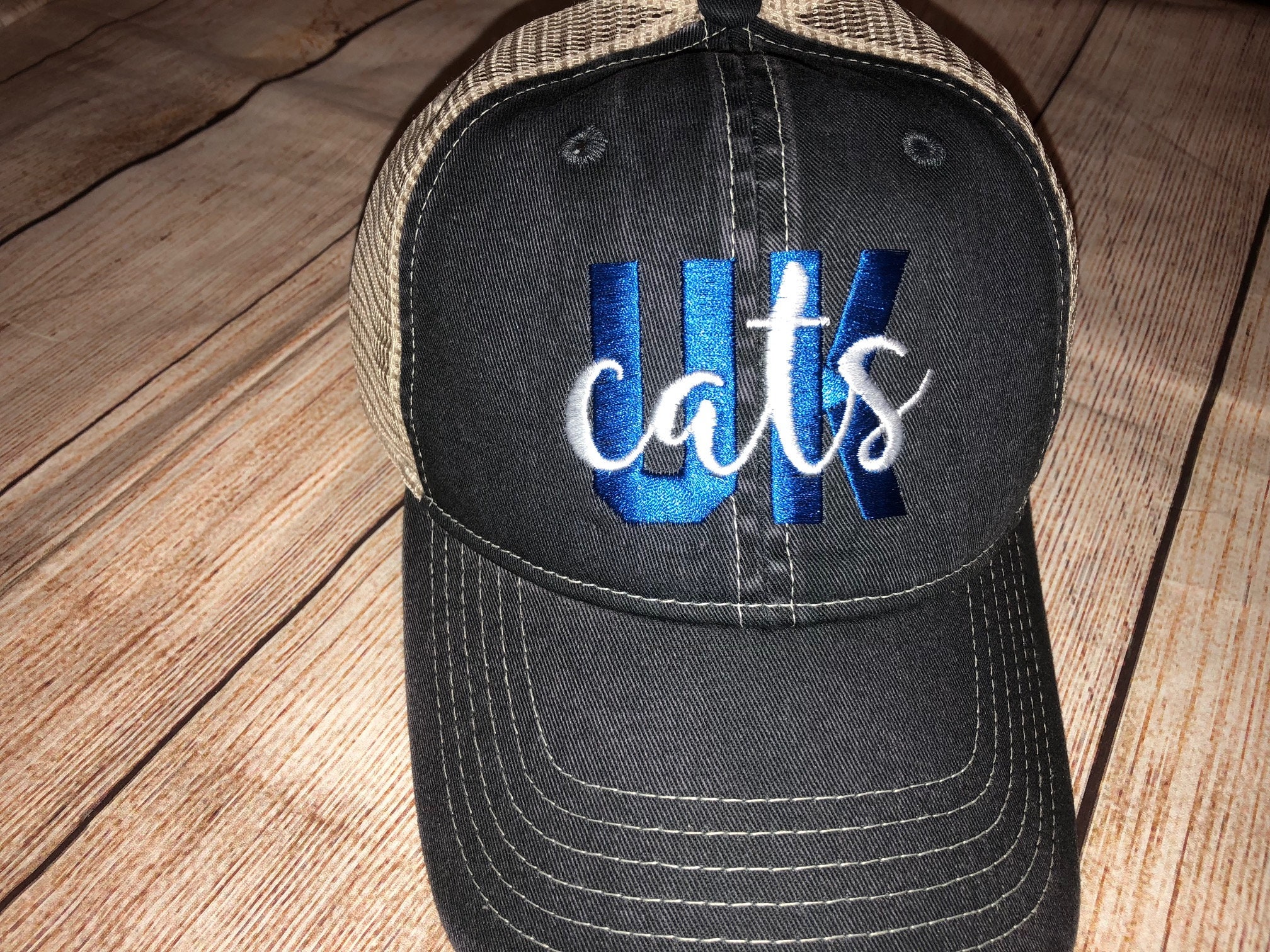 University of Kentucky Trucker Hat/ UK Hat/Wildcats Etsy.de