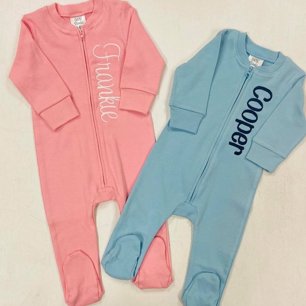 Footie Pajamas Baby Etsy