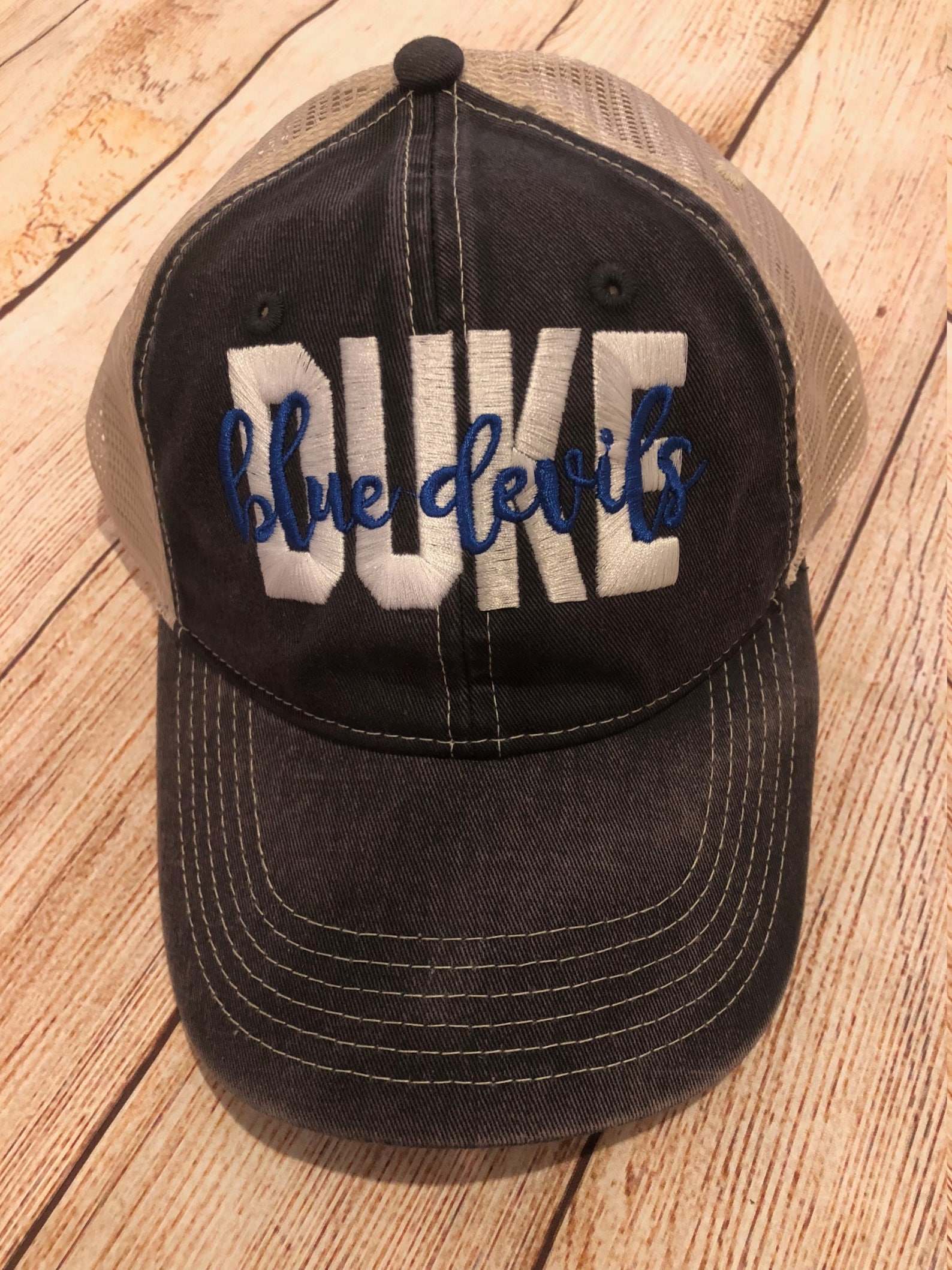 Duke Trucker Hat/ Duke University University Hat/ Blue Devils Hat