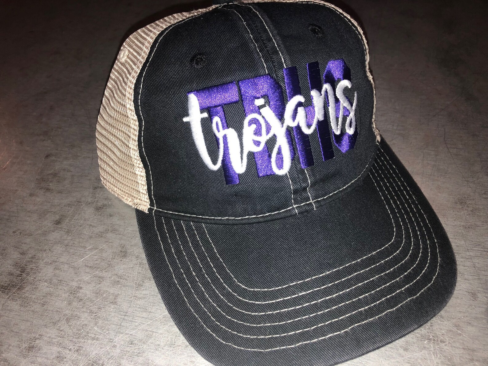 Troy Buchanan High School Trucker Hat TBHS Hat trojans Hat Etsy troy-buchanan-high-school-trucker-hat-tbhs-hat-trojans-hat-etsy