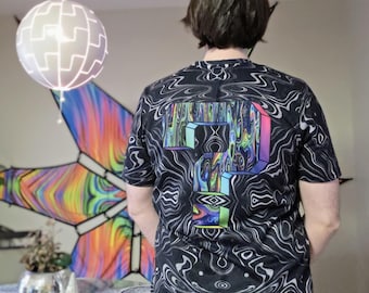 Tipper ? - Rave T Shirt - All Over Print - Trippy Psychedelic Festival Clothing