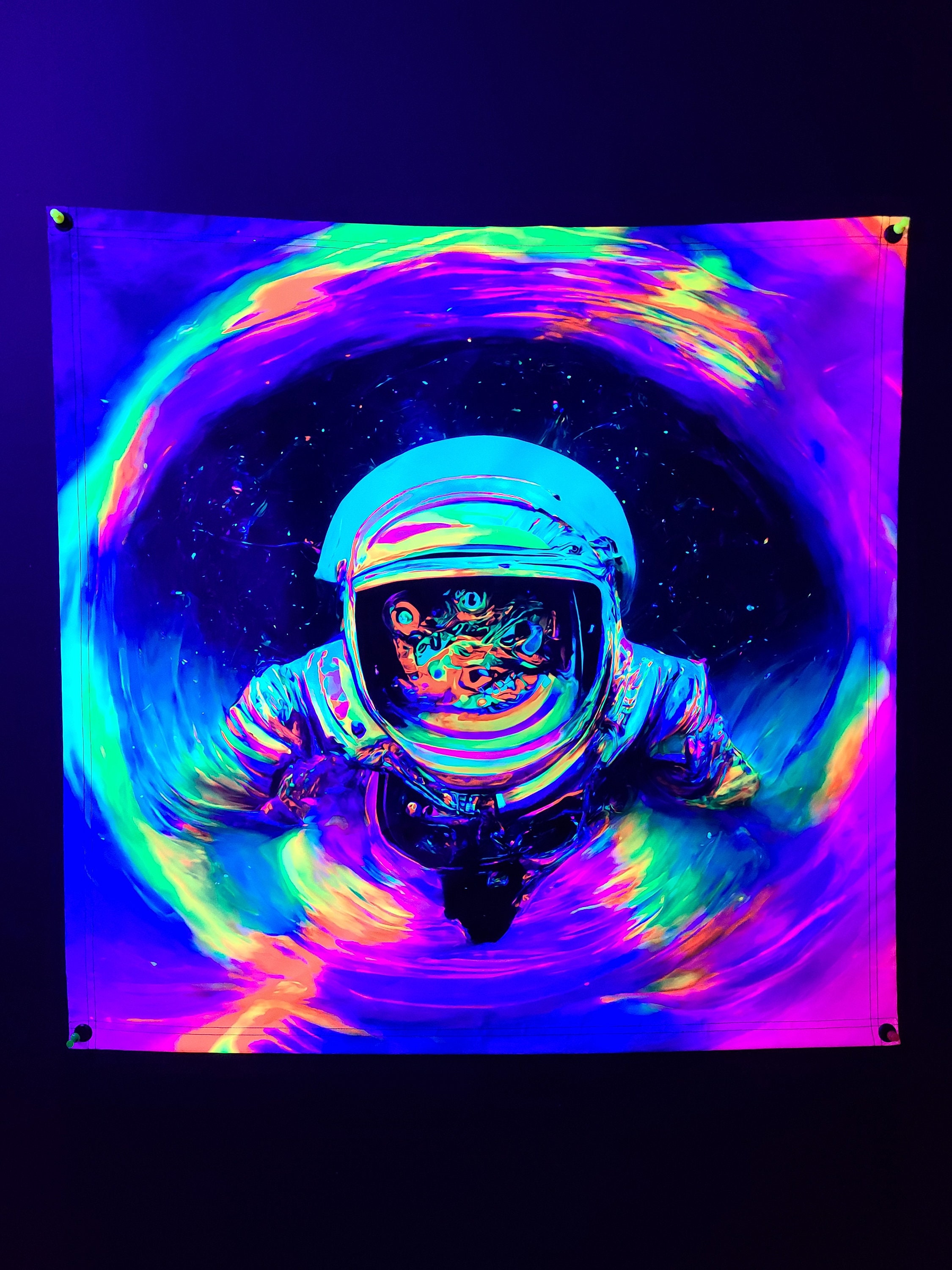Astronaut far from outlet home tapestry