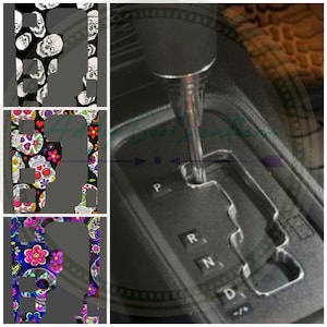Skulls Gear shift plate decals *READ DESCRIPTION