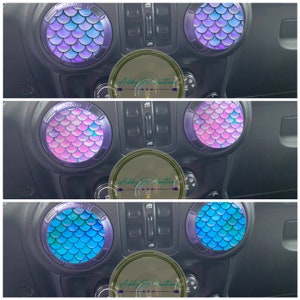 Mermaid Air Vent Decals/AC vent decals