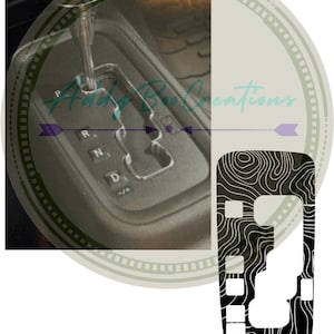 Topography gear shift plate decals * READ DESCRIPTION