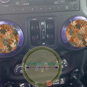 Cactus air vent/AC vent decals