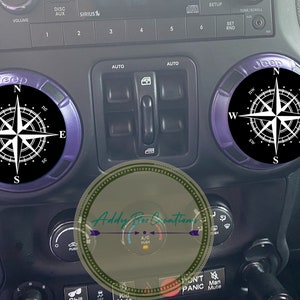 Compass air vent/AC vent decals