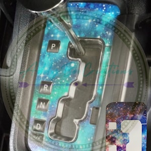 Galaxy gear shift plate decal *READ DESCRIPTION