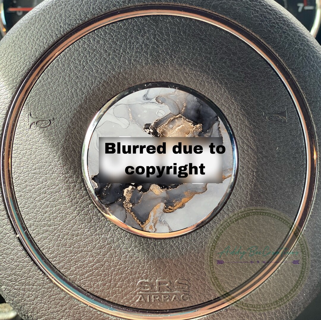 Marble Steering Wheel Overlay Decal Etsy