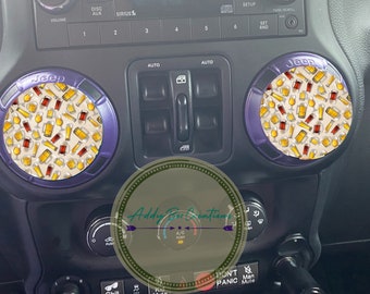 Craft beer air vent/AC vent decals