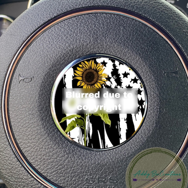 Subaru Steering Wheel Emblem Overlay Etsy