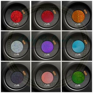 Glitter look/Holographic push to start decal