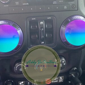 Ombré Air Vent Decals/AC vent decals
