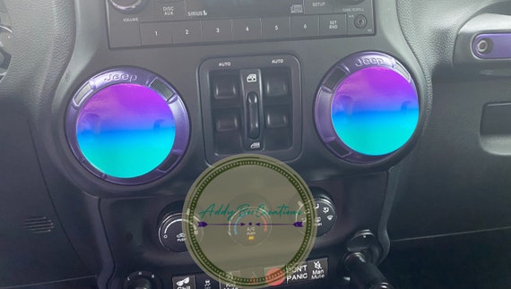 Ombré Air Vent Decals/AC vent decals