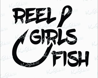 Download Reel Girls Fish Svg Etsy