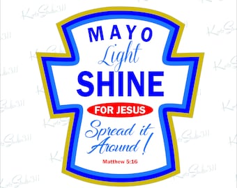 SVG Mayo Light Shine SVG - Descarga instantánea - eps - dxf - Archivo de corte - Para Cricut - Para Silhouette - Archivo de corte para uso comercial - SVG129