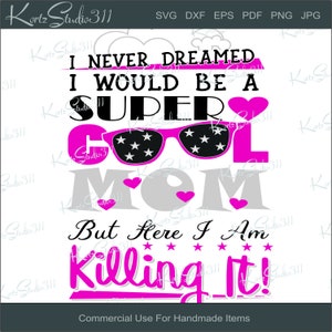 SVG I Never Dreamed... - Instant Download - eps - dxf - Cut File - For Cricut - For Silhouette - Commercial Use Cut File - svg205