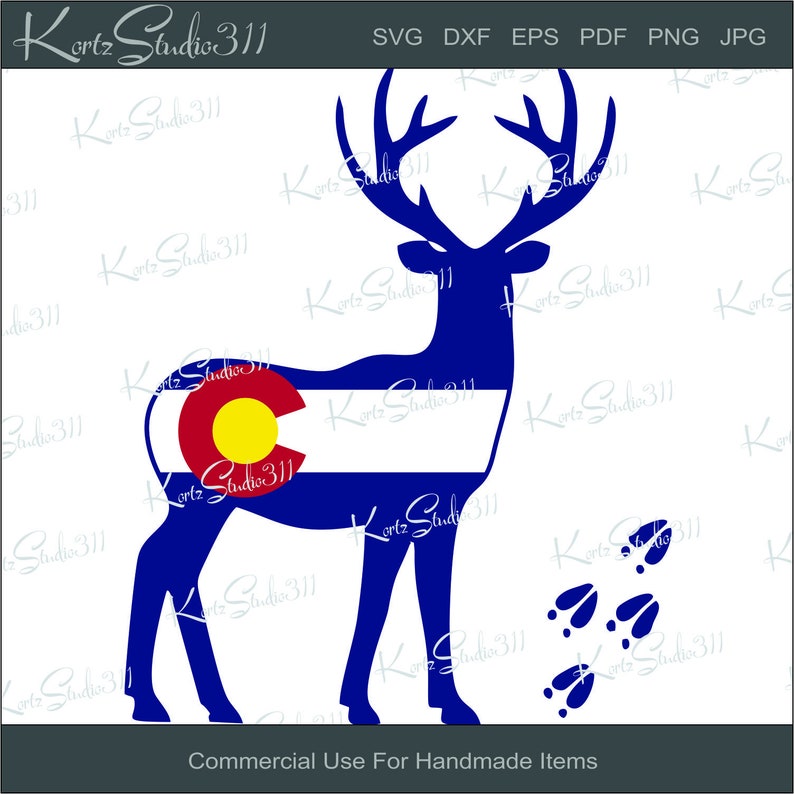Download SVG Bundle Colorado Flag Wildlife SVG Instant Download | Etsy