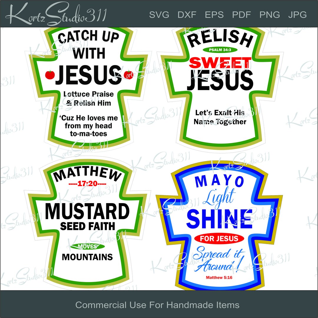 SVG Bundle Catch up With Jesus SVG Instant Download Eps Dxf Cut File