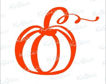 SVG Halloween Pumpkin - Sublimation - Instant Download - Cut File - For Cricut - For Silhouette - Commercial Use Cut File - svg253