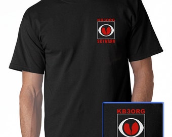 Personalized SKYWARN Amateur Ham Radio T Shirt tshirt t-shirt