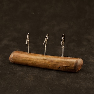 5HOL_1330 Driftwood Fly Fishing Fly Holder, Driftwood Photo Holder, Driftwood Card Holder, Driftwood, Drift Wood,  Placecard Holder 1330