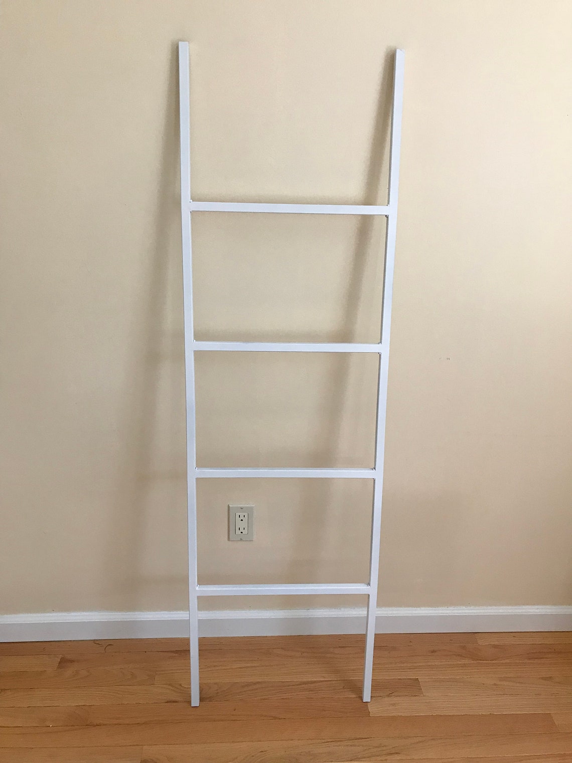 Blanket Ladder / Decorative Ladder / White Ladder / Metal Etsy