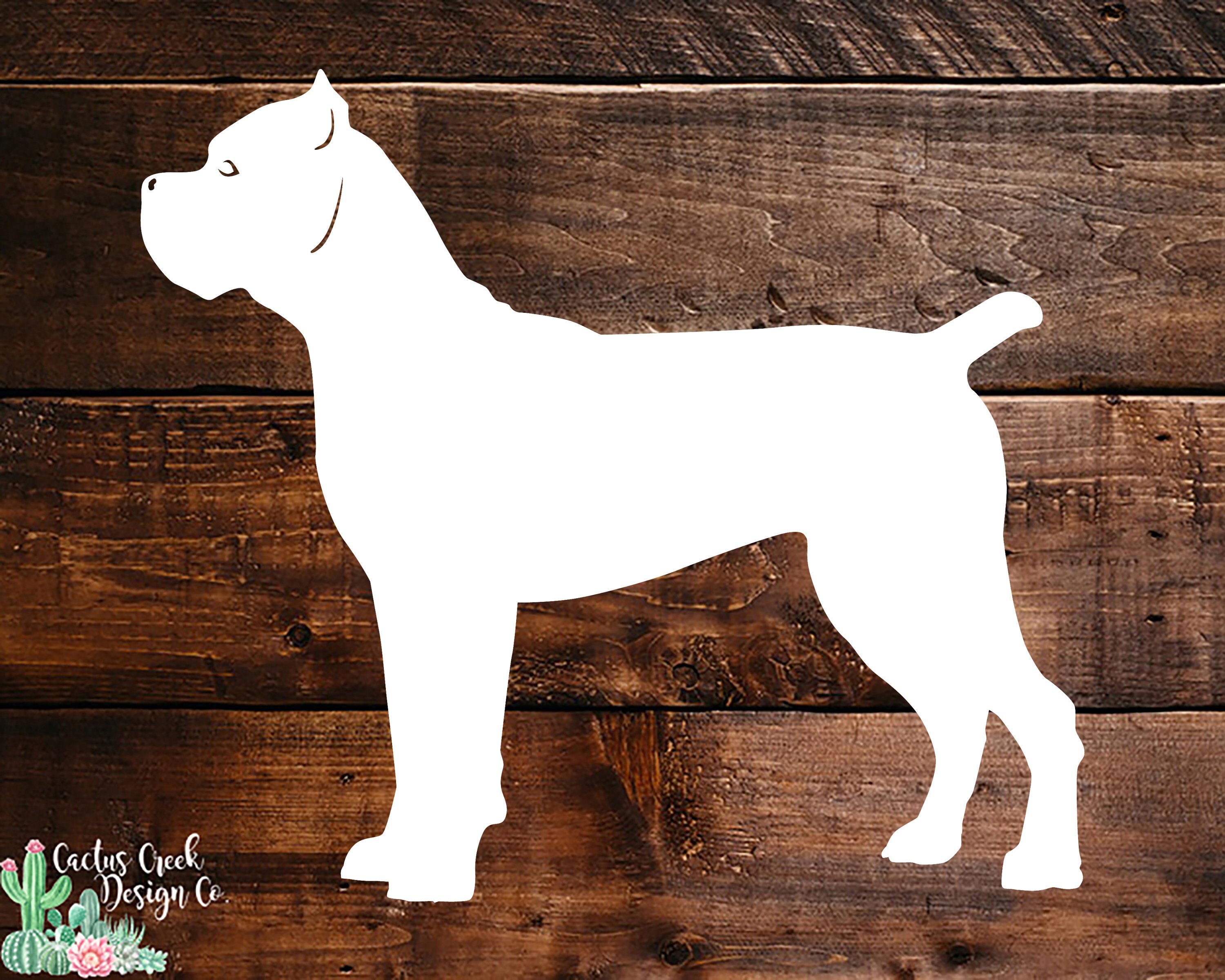 Cane Corso Decal Dog Decal Car Decal Yeti Decal Cup Etsy