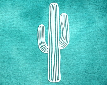 Saguaro Cactus Decal | Desert | Cacti | Western | Vinyl Decal