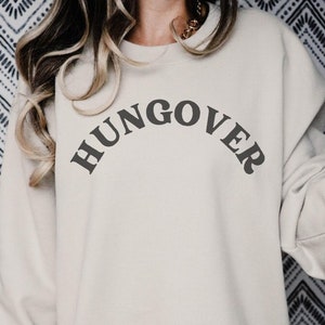 Hangover Hoodie, This is My Hangover Shirt, Hungover Crewneck, Hungover Hoodie, Funny Drinking Hoodie, Bachelorette Party Favor Shirt
