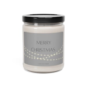 Candle for Coworker, Bulk Christmas Gift for Employees, Gifts for Employees, Gifts for Coworker, Gift for Boss, Merry Christmas Candle, Xmas