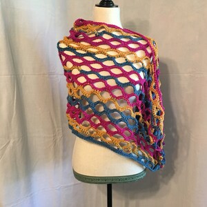 Open wave scarf