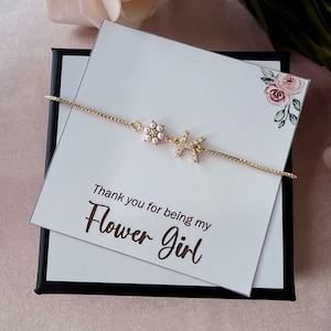 Personalized flower girl gift for flower girl necklace Toddler flower girl gift Little girl gift Flower girl gift Bridesmaids Necklaces