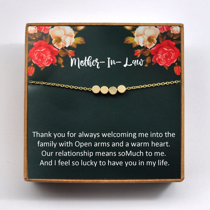 MotherInLaw Gift. MotherInLaw Bracelet. Mother's Day Etsy