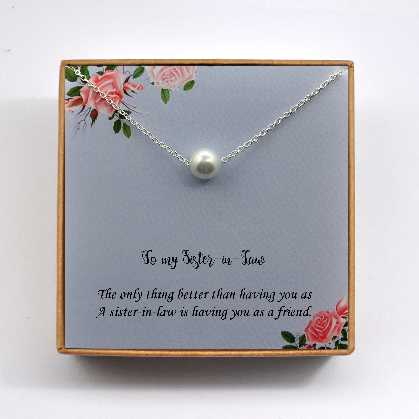 SisterinLaw Gifts Sisters Necklace Gift for Sister In Law Etsy