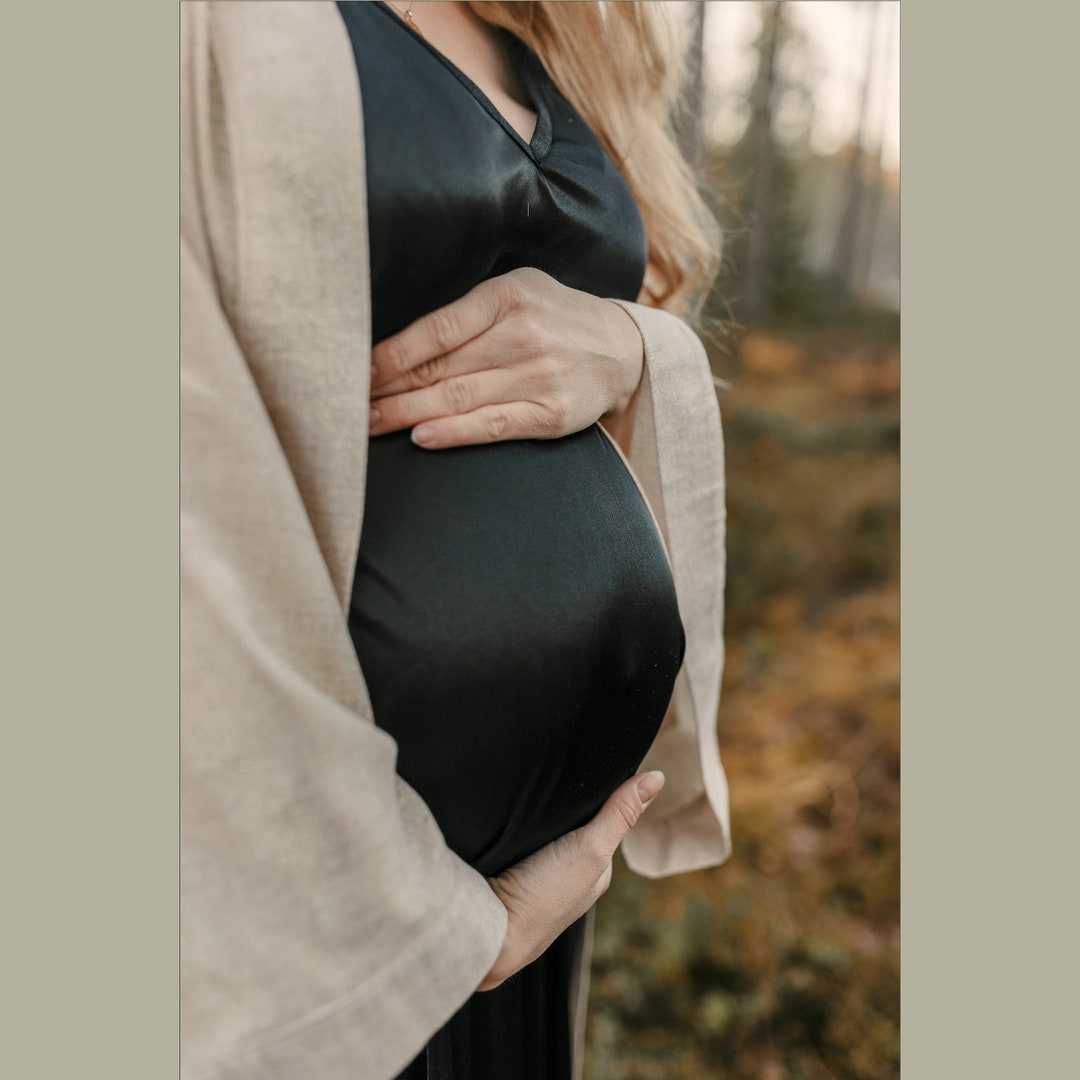 Close to You Maternity Full Slip Black Underdress Black Slip Dress Full