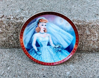 barbie collector plates value
