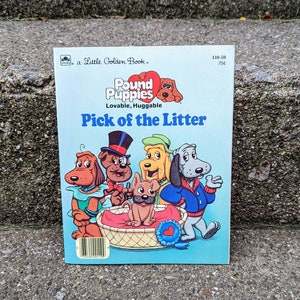 Vintage Pound Puppies Book eighties