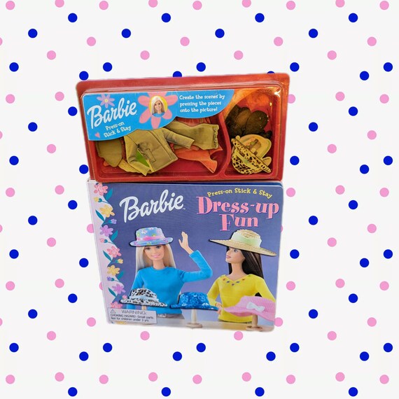 Barbie dress up book hotsell